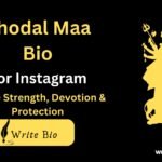 Khodal Maa Instagram Bio